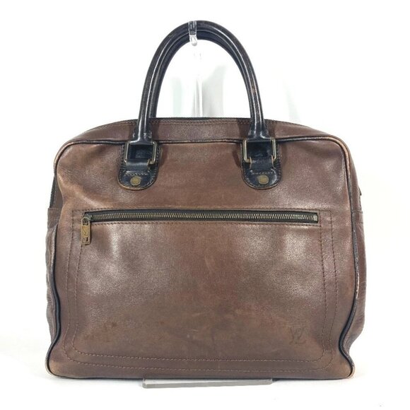 LOUIS VUITTON M92532 Utah Eron Hand Bag Tote Bag Briefcase Business bag - Picture 1 of 16